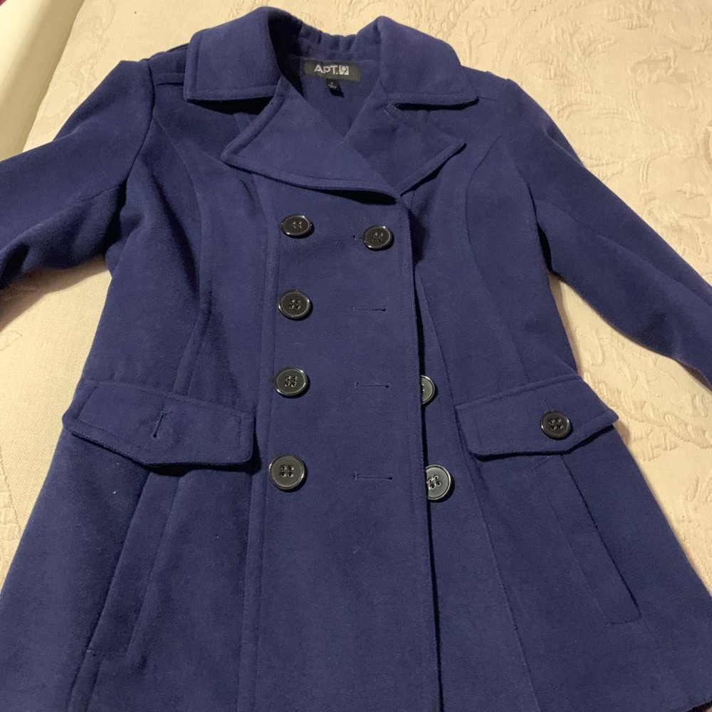 Apt 9 Blue Peacoat